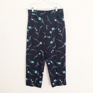 Bette & Court floral pants light/dark blue 10